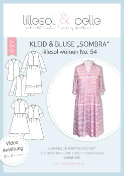 Schnittmustertitelbild Kleid & Bluse Sombra lillesol women No. 54